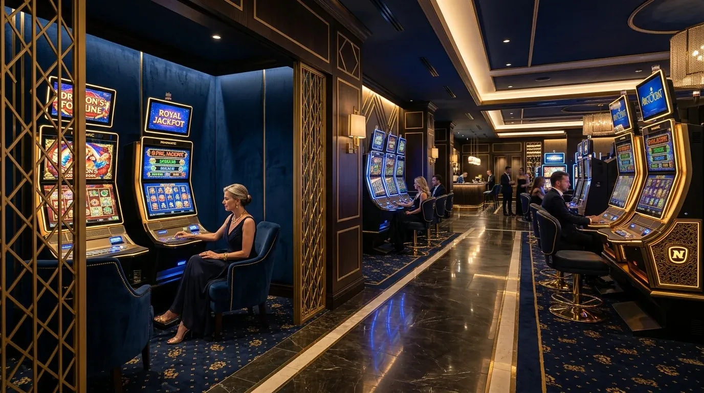 Modern VIP Electronic Gaming Lounge